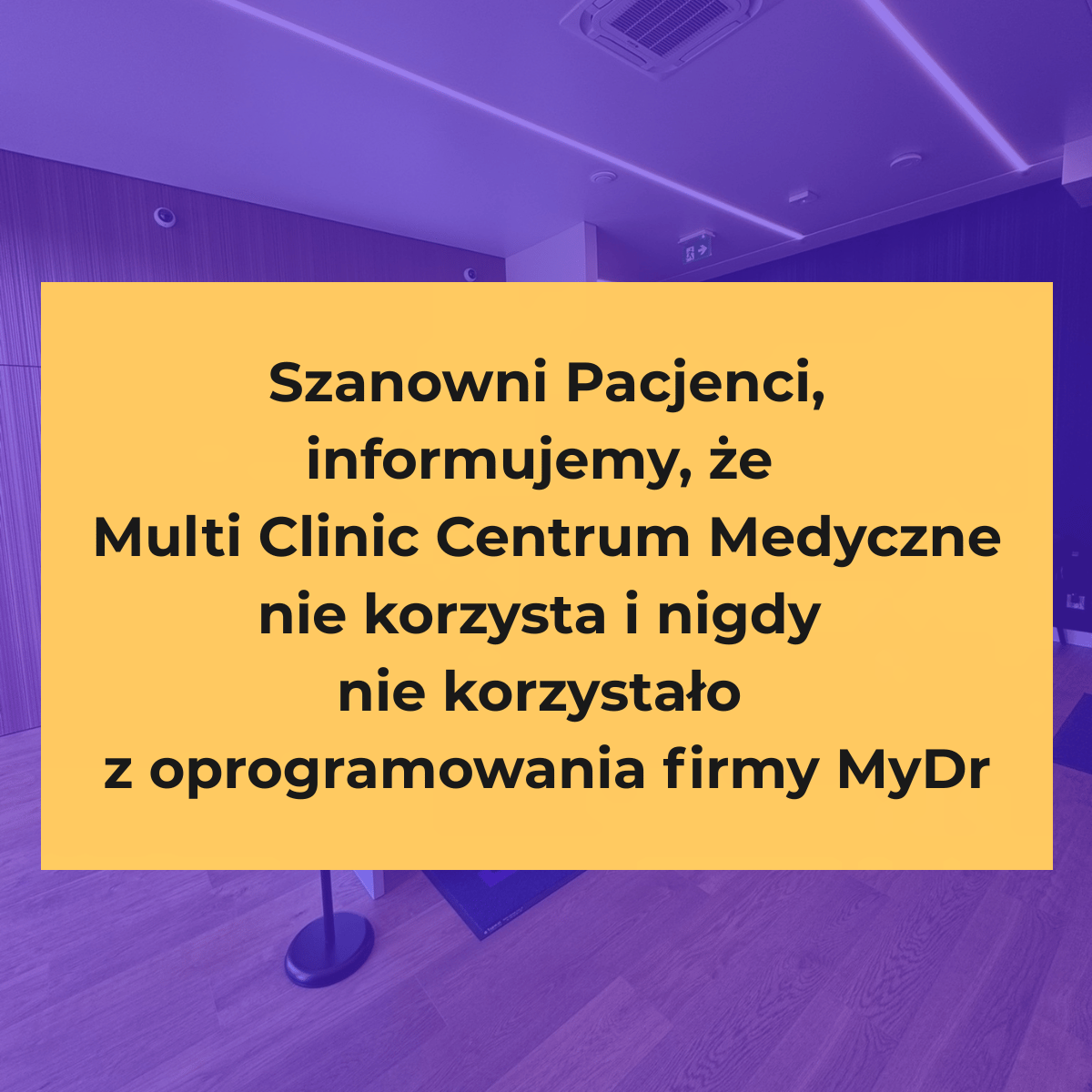 Important information for patients
